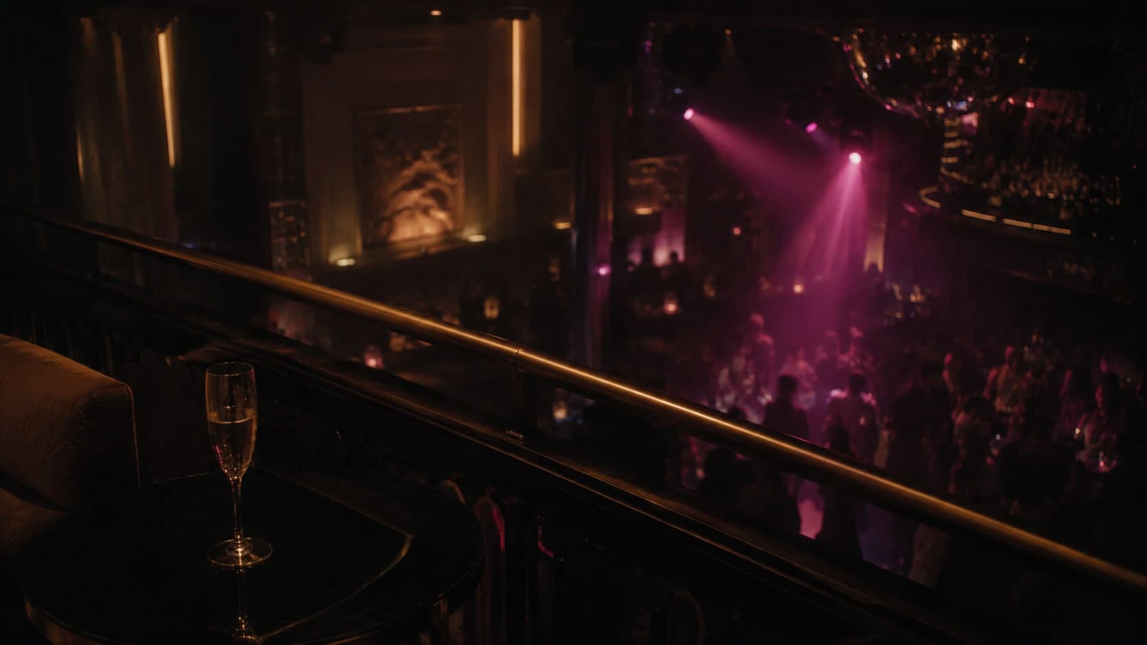 Noche en club privado