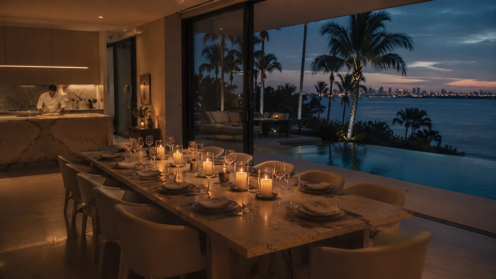 Villa privada con chef en residencia